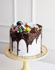 Rainbow Oreo Celebration Cake