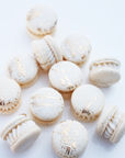 Gold Splatter Macaron Set (12)