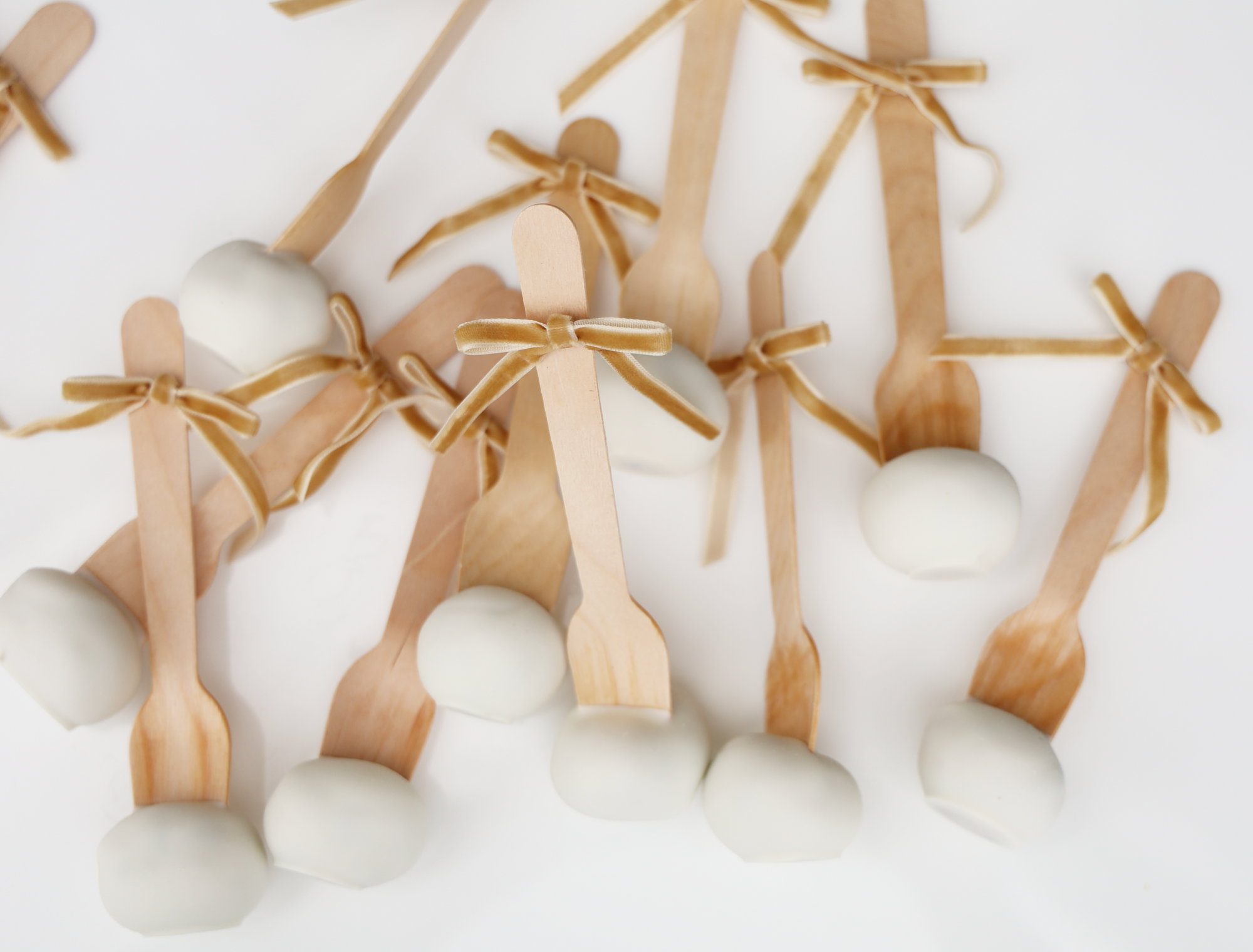 Little Taupe Bows Cookie Dough Pops