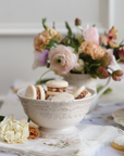 French Lace Florals Macaron Set