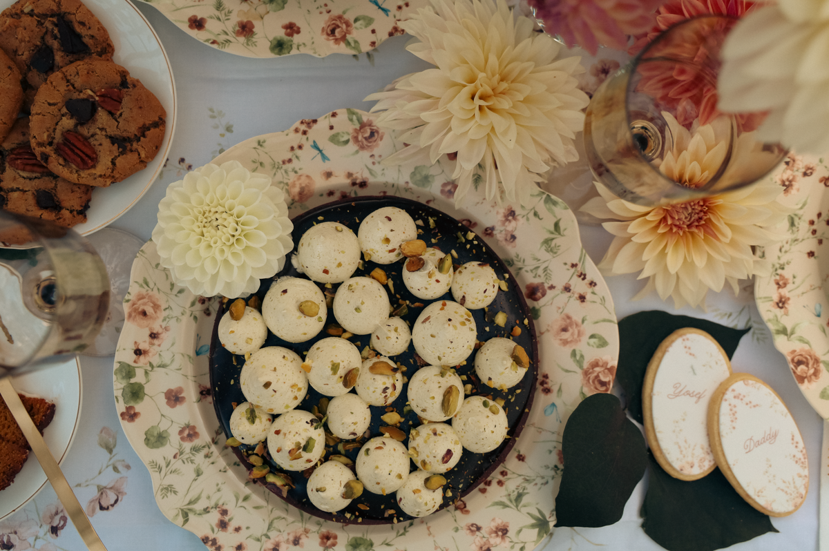 Chocolate Pistachio Tart