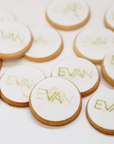 Handpainted Watercolor Personalized Cookies