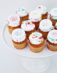 Tzitzis and Yamulke Bright Colors Cupcakes