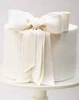 Elegant Bow Celebration Cake