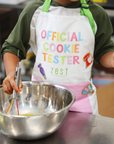 "Official Cookie Taster" Kiddie Apron