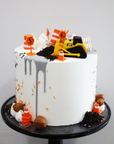 Construction Themed Celebration Cake