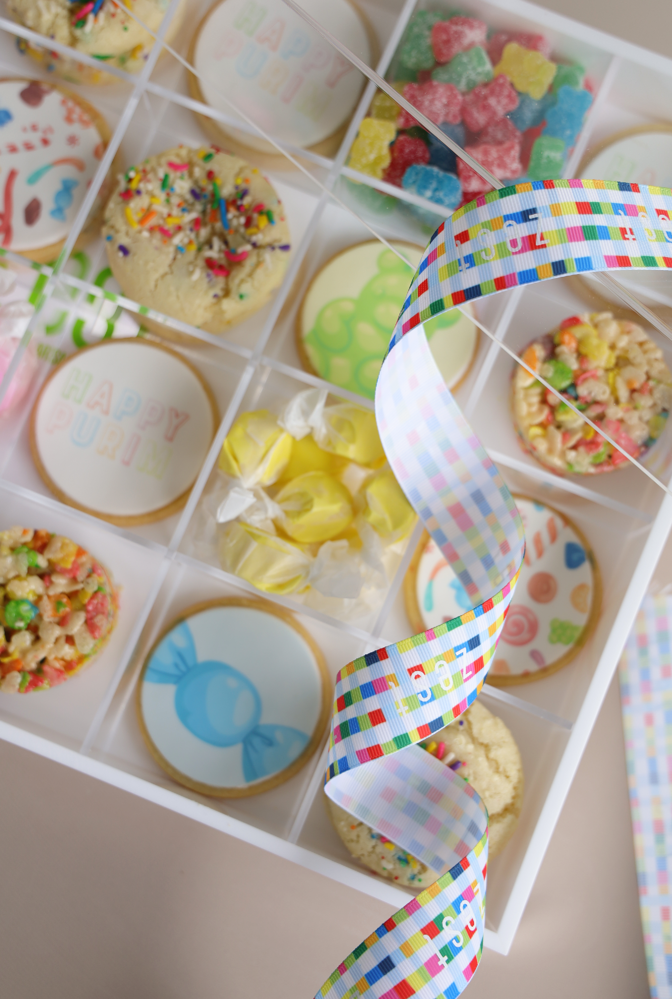Candy Collection Lucite Luxury Assortment Tray