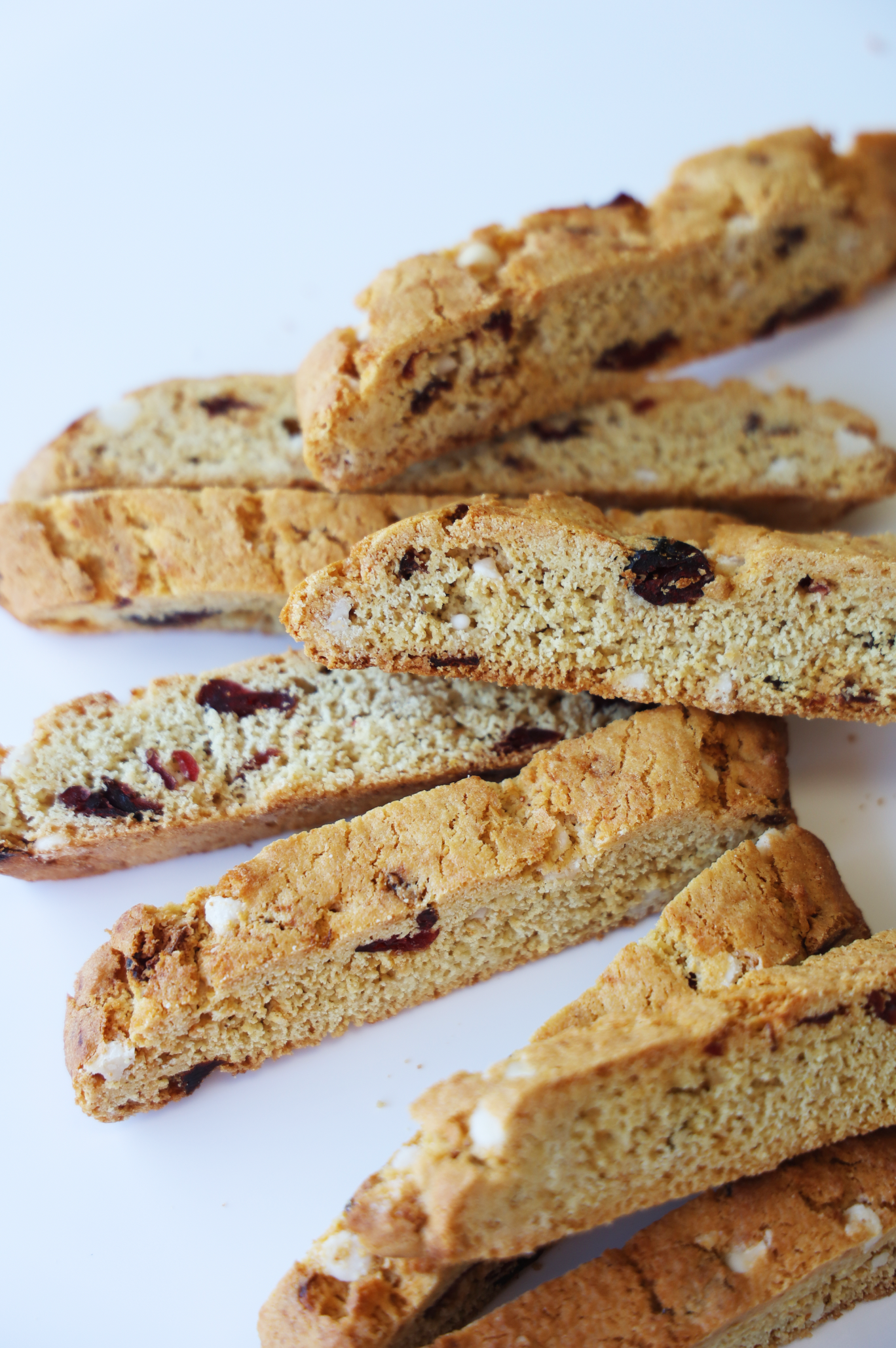 White Chocolate Craisin Biscotti- KFP