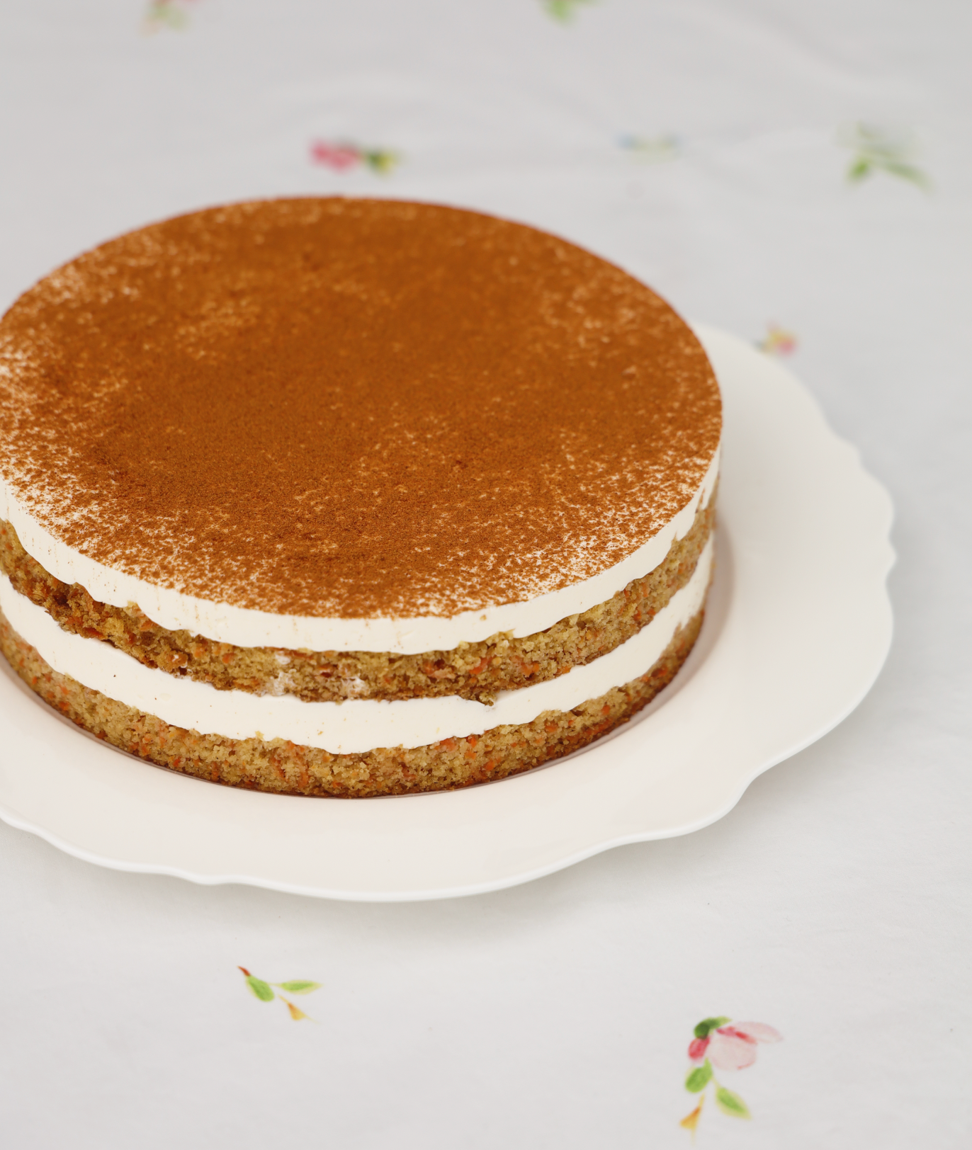Carrot Cheese Layer Cake -  DAIRY