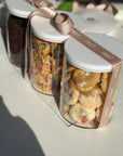 Large Lucite Cookie Jar - Rice Crispy Squares