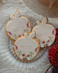 Autumn Florals Apple Shana Tova Cookies (12)