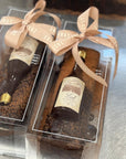 Zest Winery Wine Chocolate Log