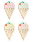 Pastel Ice Cream Plates