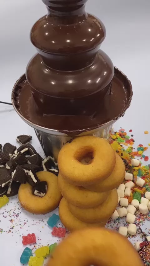 Chocolate Fountain Donut Dunking Family Kit
