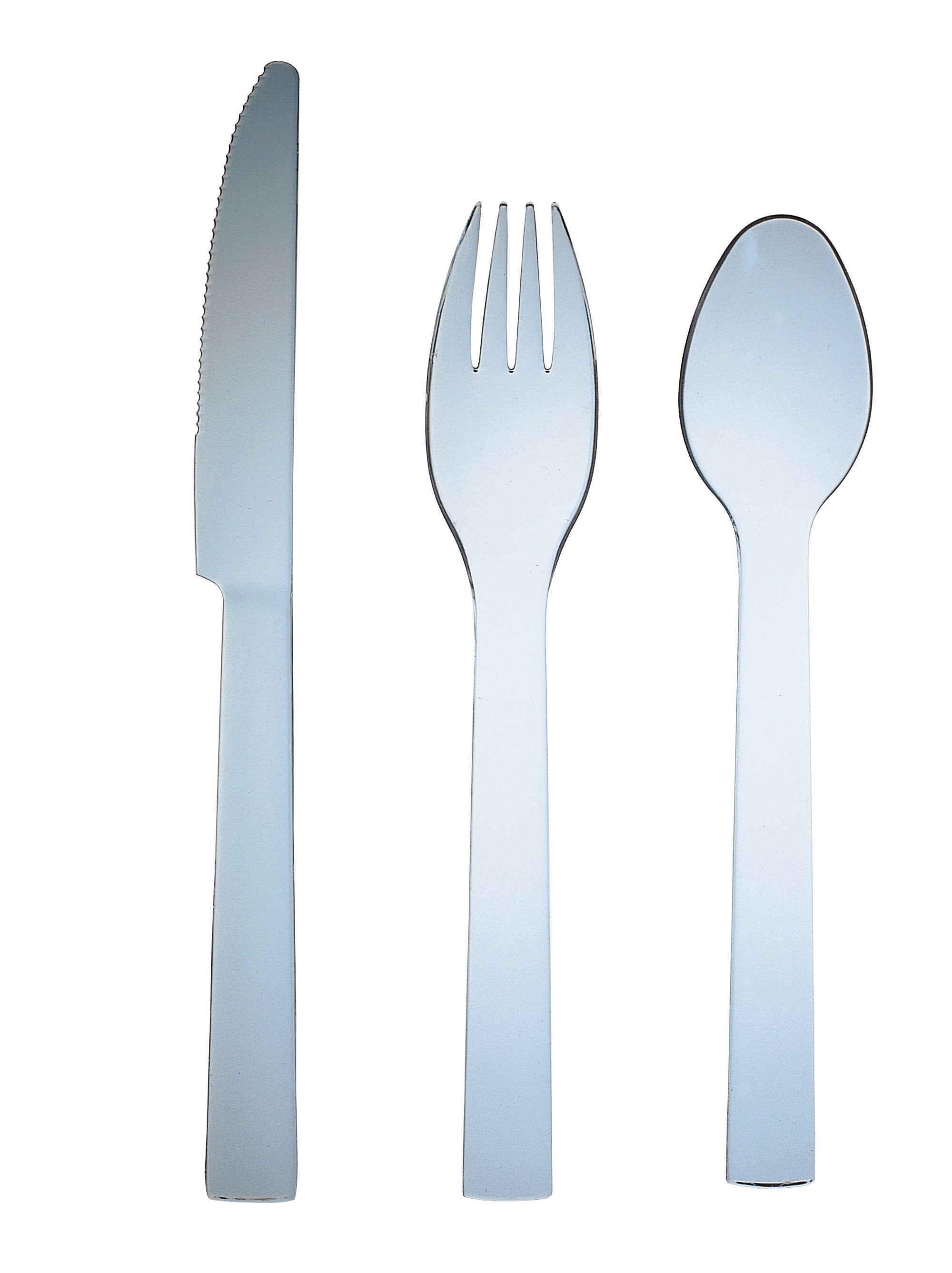 Clear Acrylic Flatware