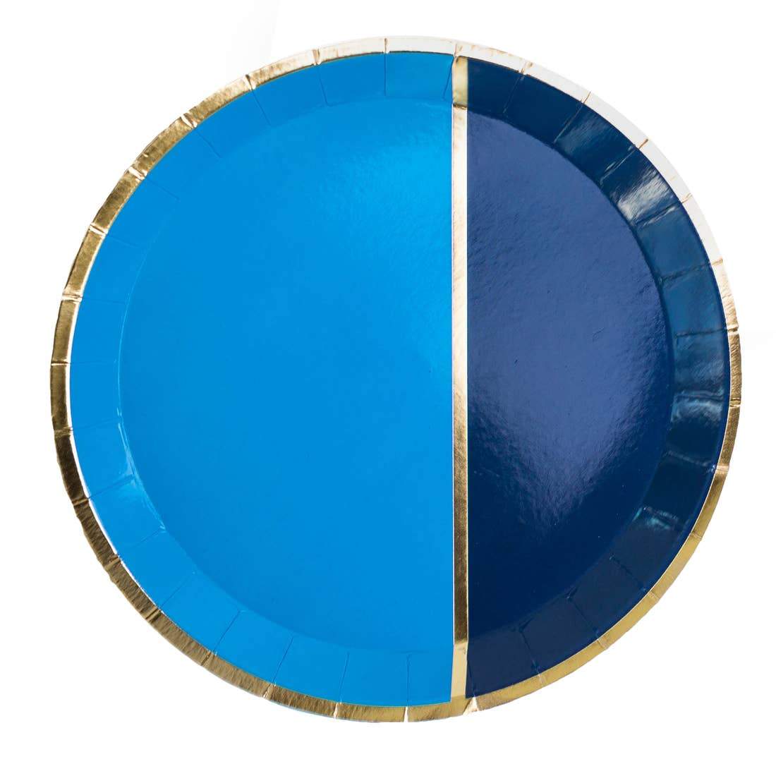 Blue Modern Dessert Plates