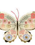 Floral Butterfly Plates