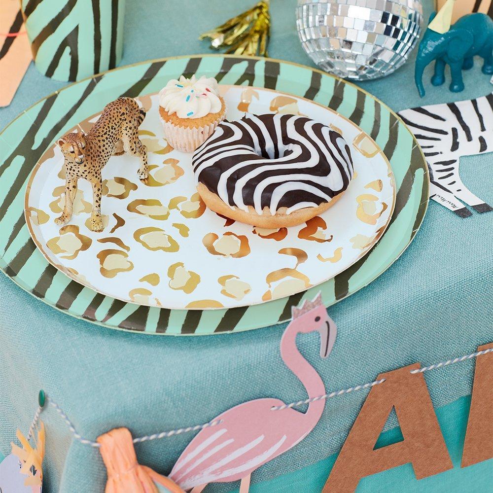 Safari Animal Print Side Plates