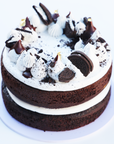 2 Layer Chocolate Oreo Cake