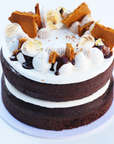 2 Layer S'mores Cake