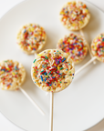 Funfetti Rice Crispy Pops