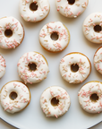 24 Mini Donuts- Baby Pink