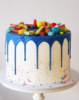 Rainbow Candy Celebration Cake