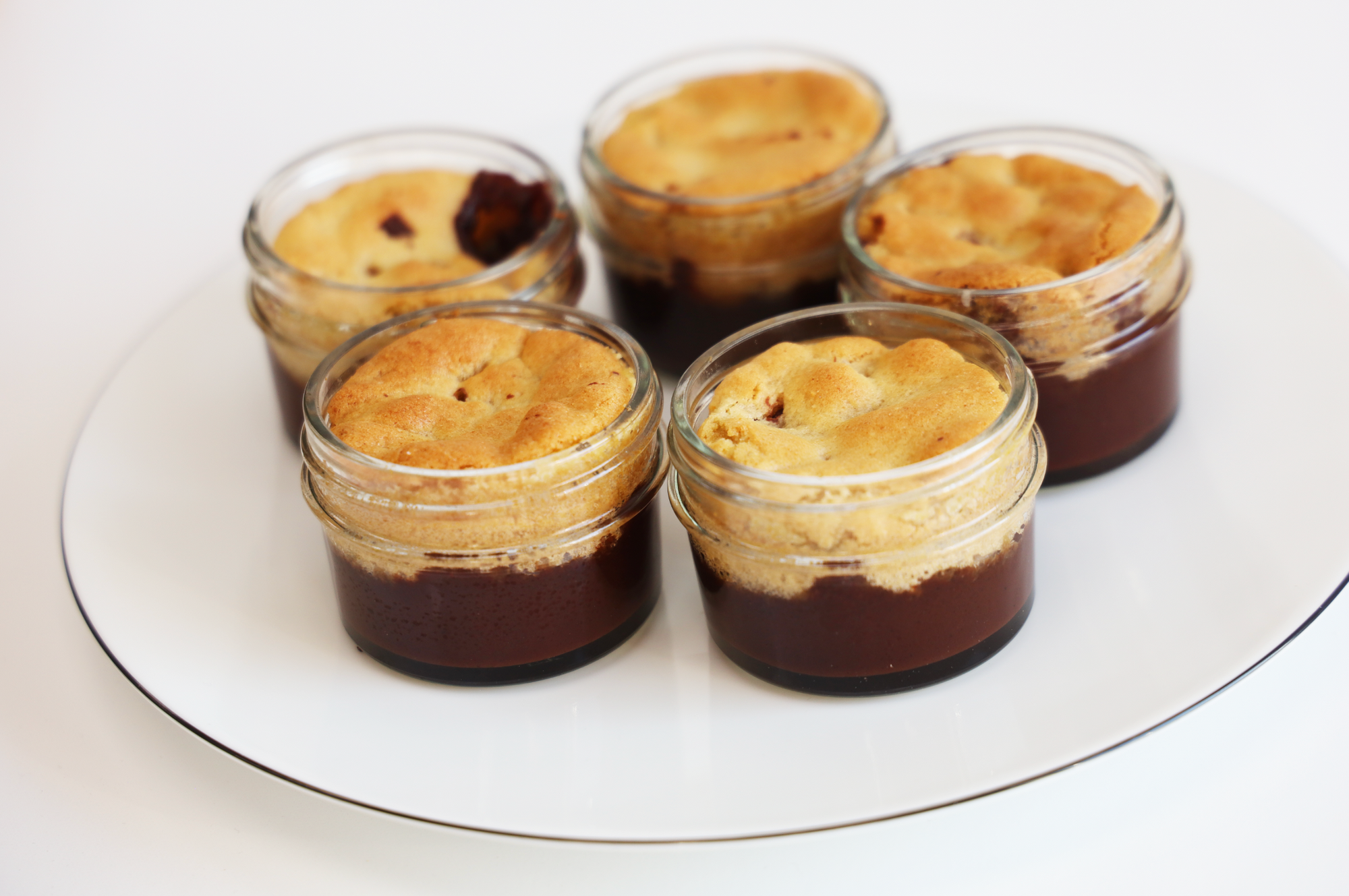 Warm Chocolate Chip Cookie Ganache Ramekin (6) - Gluten Free