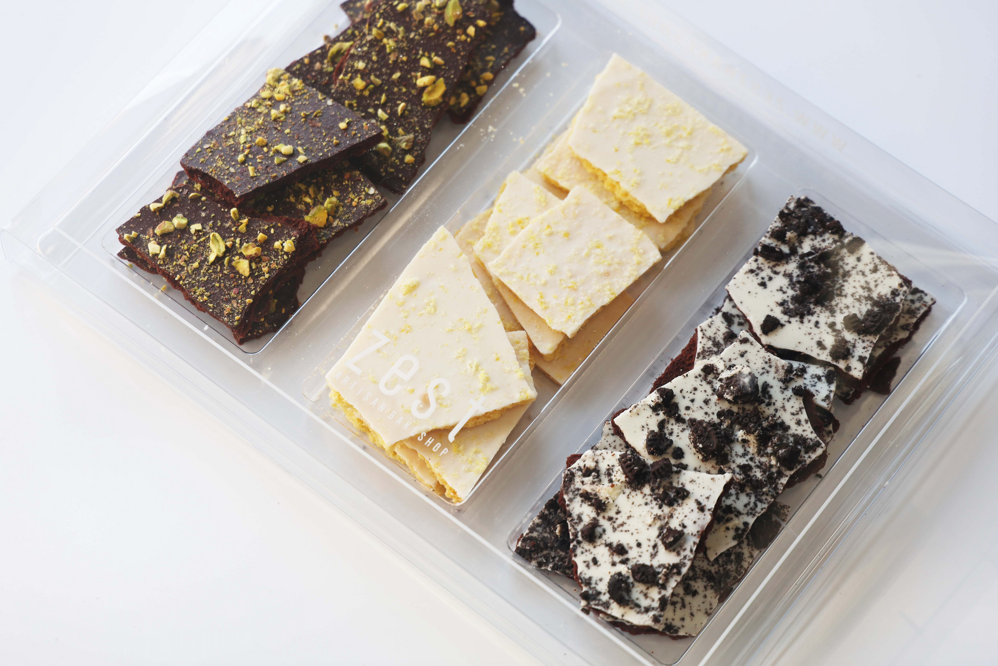 Gourmet Chocolate Cookie Bark Assortment Box