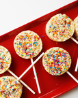 Funfetti Rice Crispy Pops